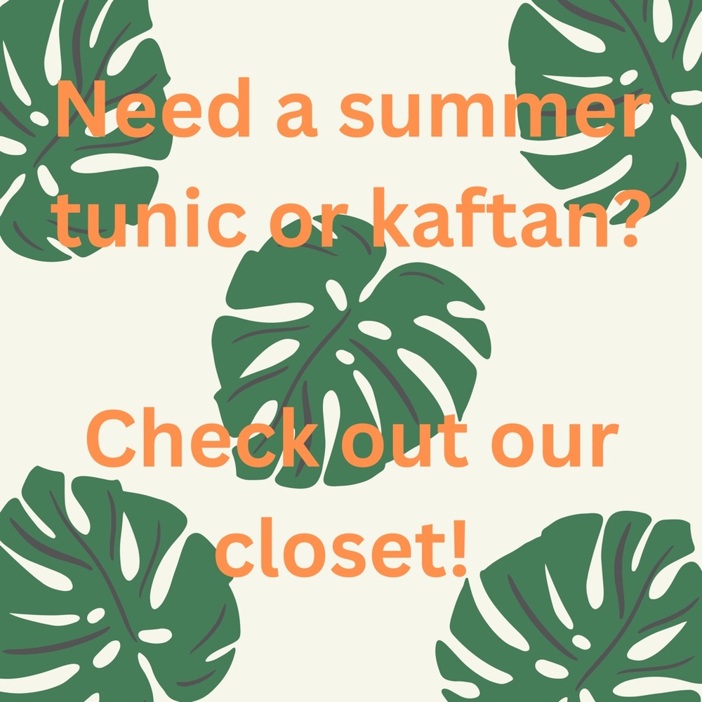 We have some great kaftans and tunics for summer!